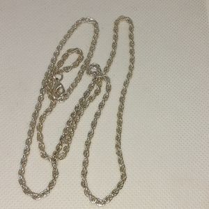 Sterling silver necklace